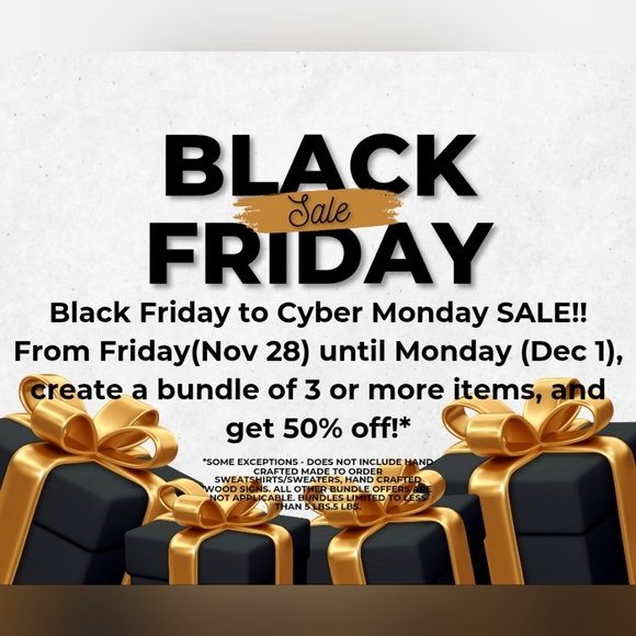 BLACK FRIDAY SALE - Picture 1 of 1